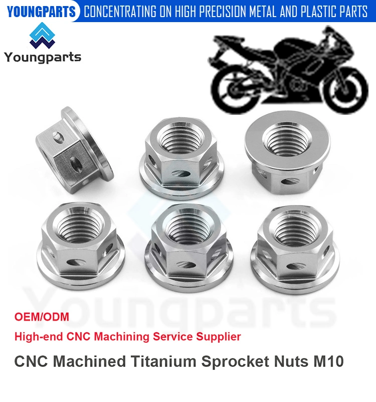 Maximize Your Motorcycle’ S Power with Titanium Sprocket Nuts M10