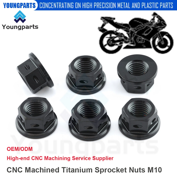 Maximize Your Motorcycle’ S Power with Titanium Sprocket Nuts M10